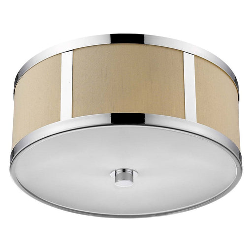 Trend Lighting Butler 2 Light Pendant, Chrome/Cream/Opal Acrylic - TP7599