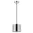 Trend Lighting Zoom Pendant, Steel/Clear Seeded Acrylic Accents - TP8016