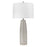 Trend Lighting Trend Home 16" Table Lamp, Nickel/Seasalt Tapered Drum - TT80157