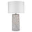 Trend Lighting Trend Home 30" 1 Light Table Lamp, Nickel/Seasalt Drum - TT80171