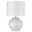 Trend Lighting Trend Home 25.5" Table Lamp, Nickel/Seasalt Drum - TT80174