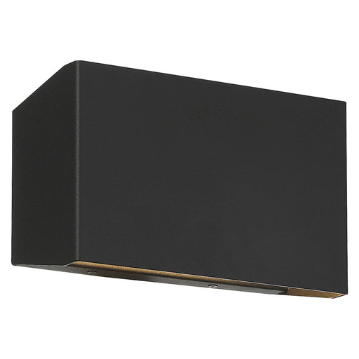 Access Lighting Amora 2 Light Wide Outdoor LED Wall, Black - 20019LEDDMG-BL