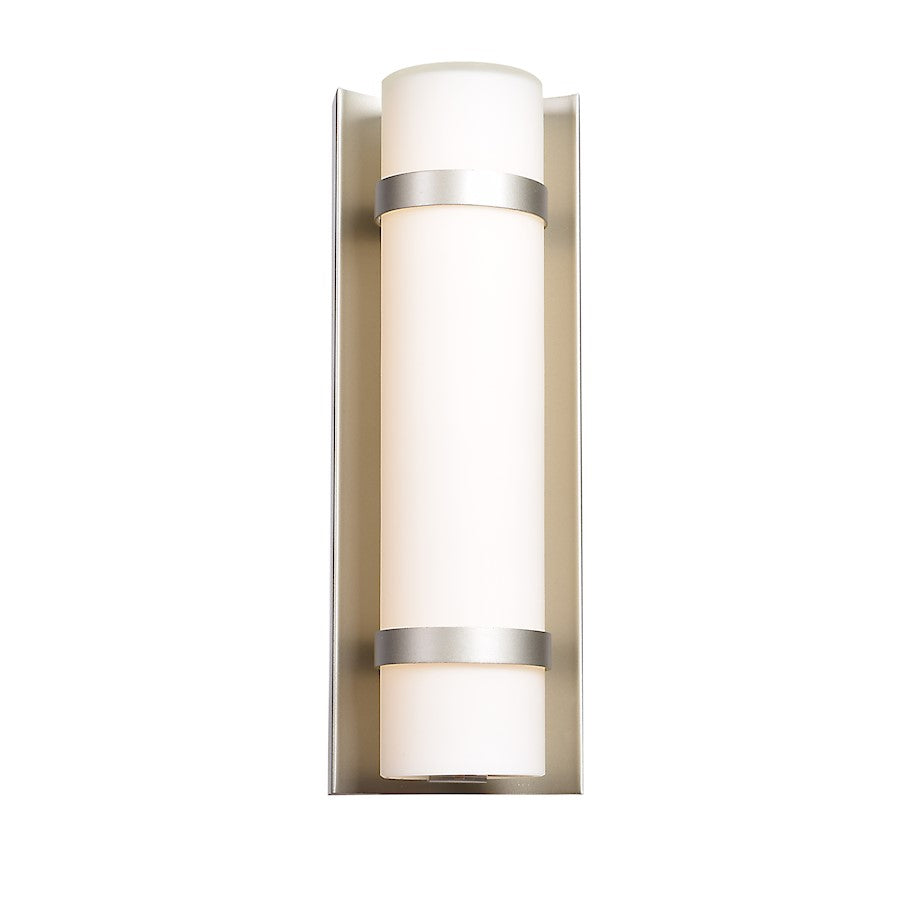 Access Lighting Cilindro 1 Light Outdoor Sconce, Steel