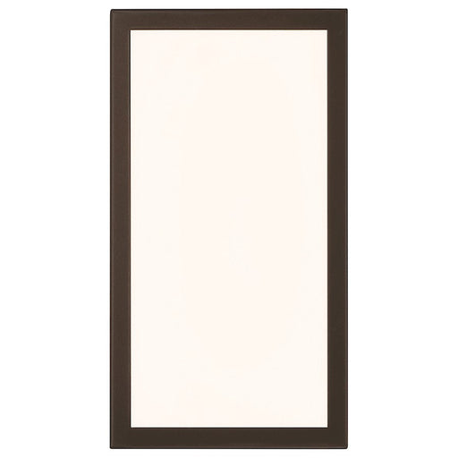 Access Lighting Geo 1 Light LED Wall Mount, Black/White