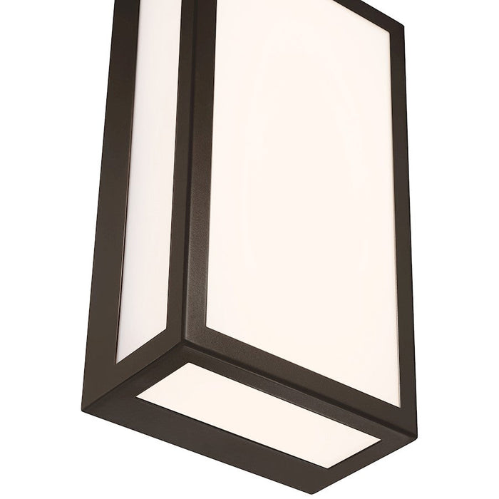 Access Lighting Geo 1 Light Outdoor LED Wall, Bronze