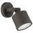 Access Lighting Zone Outdoor Adj LED Spotlight, Bronze/Frosted