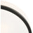 Access Lighting Aero Flush Mount, Matte Black/Opal