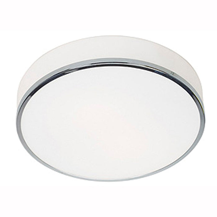 Access Lighting Aero 1 Light Flush Mount, Chrome