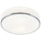 Access Lighting Aero 1 Light Flush Mount, Chrome