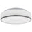 Access Lighting Aero 1 Light Flush Mount, Chrome