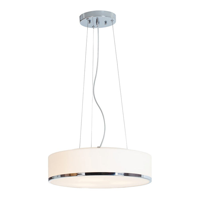 Access Lighting Aero 3 Light Pendant, Chrome