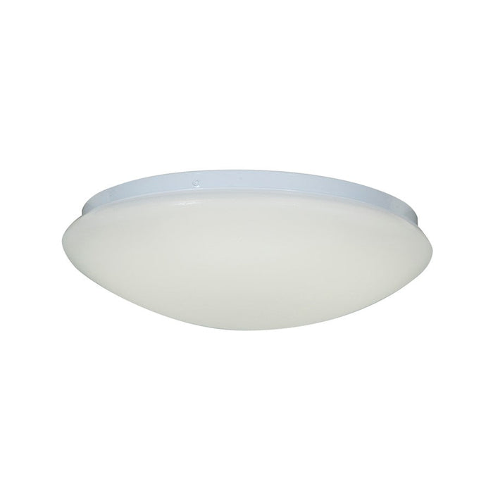 Access Lighting Catch 1 Light Flush Mount, White