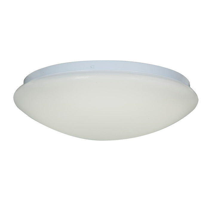 Access Lighting Catch 1 Light Flush Mount, White