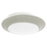 Access Lighting Relic 1 Light Flush Mount, White