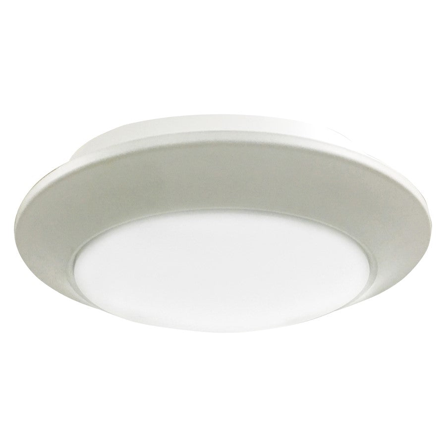 Access Lighting Relic 1 Light Flush Mount, White