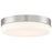 Access Lighting Roma 1 Light LED Flush Mount, Steel/Opal - 20827LEDD-BS-OPL