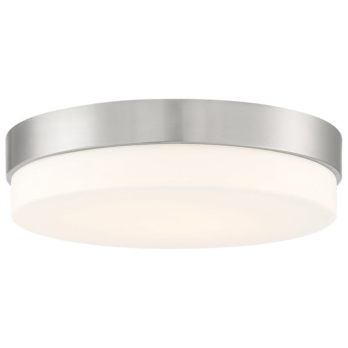 Access Lighting Roma 1 Light LED Flush Mount, Steel/Opal - 20827LEDD-BS-OPL