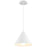 Access Lighting Ford 1 Light 10" LED Pendant, Matte White - 23780LEDDLP-MWH