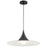 Access Lighting Costa 1 Light 19" LED Pendant, Matte Black - 23785LEDDLP-MBL