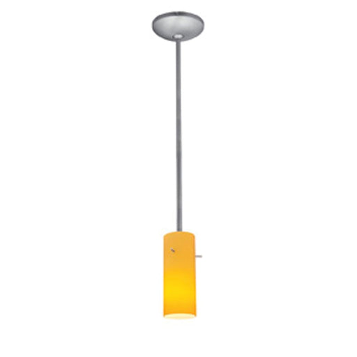 Access Lighting Cylinder 3R 1 Light Rod Pendant