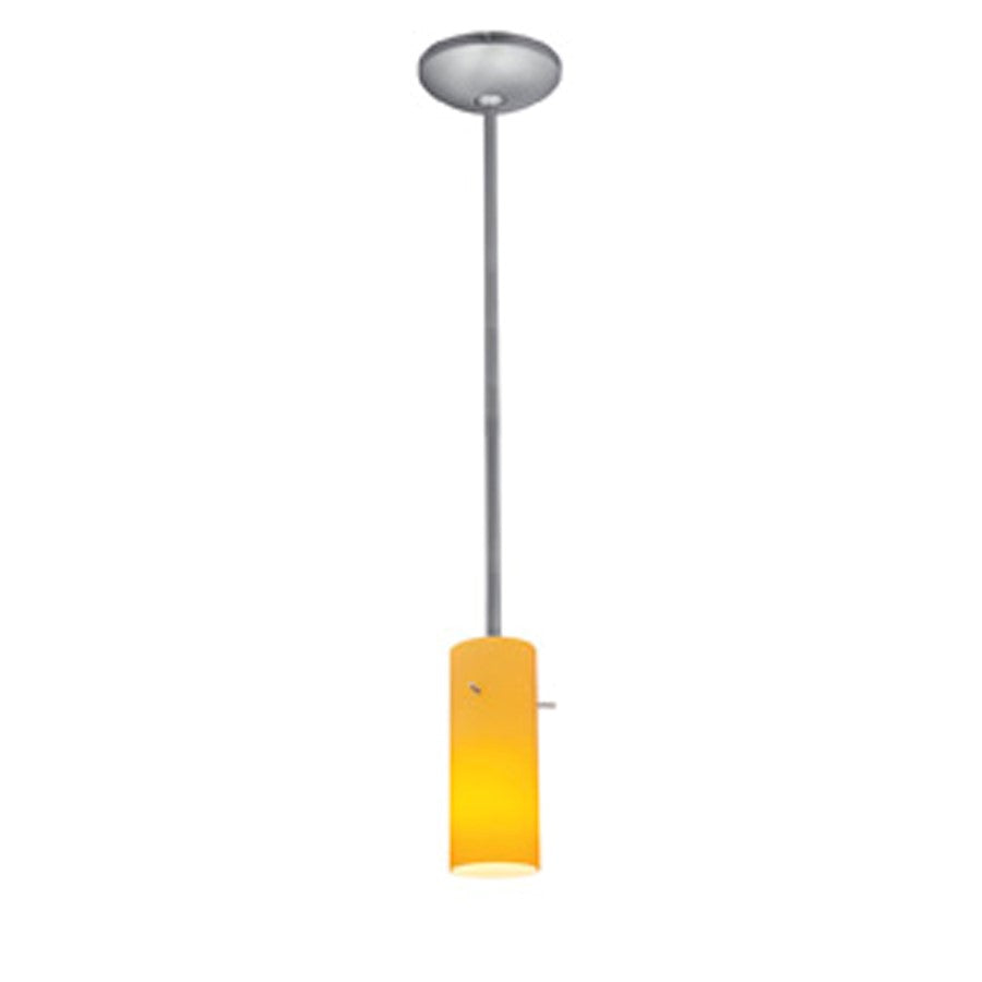 Access Lighting Cylinder 3R 1 Light Rod Pendant