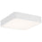 Access Lighting Granada 1 Light LED Flush Mount, White/Clear - 49982LEDD-WH-ACR