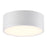 Access Lighting Beat 1 Light Flush Mount, White - 50004LEDD-WH-ACR-120V