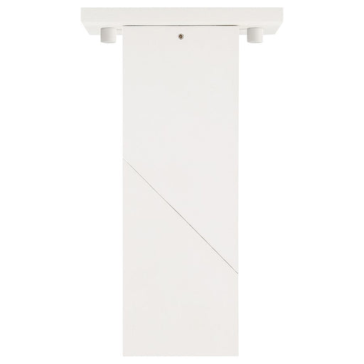 Access Lighting Transformer 1Lt Flush Mount, White/Clear