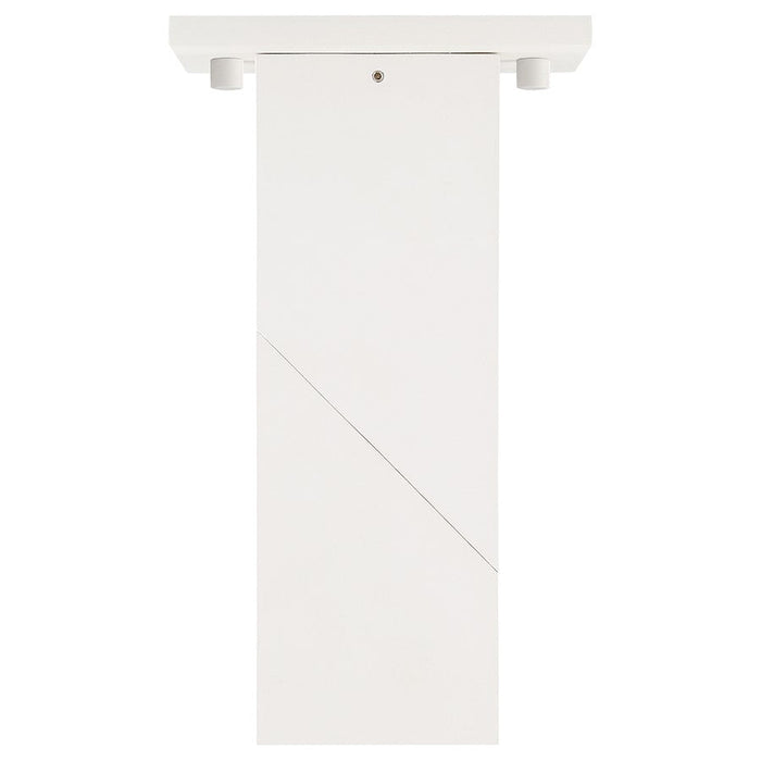 Access Lighting Transformer 1Lt Flush Mount, White/Clear