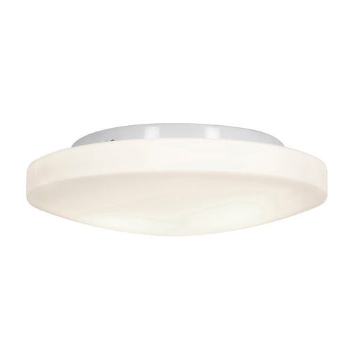 Access Lighting Orion 1 Light 13" Flush Mount, White