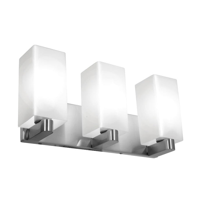 Access Lighting Archi 3 Light Bath/Vanity, Brushed Steel