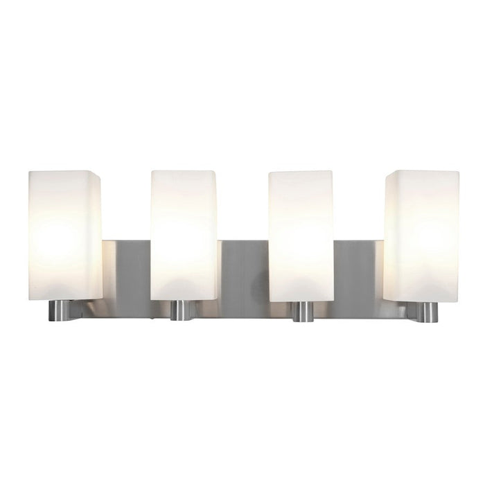 Access Lighting Archi 4 Light Bath/Vanity, Brushed Steel