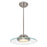 Access Lighting Phoebe 1 Light Pendant, Brushed Steel