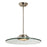 Access Lighting Phoebe 1 Light Pendant, Brushed Steel