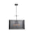 Access Lighting Epic 5 Light 15" Pendant, Black