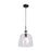 Access Lighting Simplicite 1 Light 11" Pendant, Black