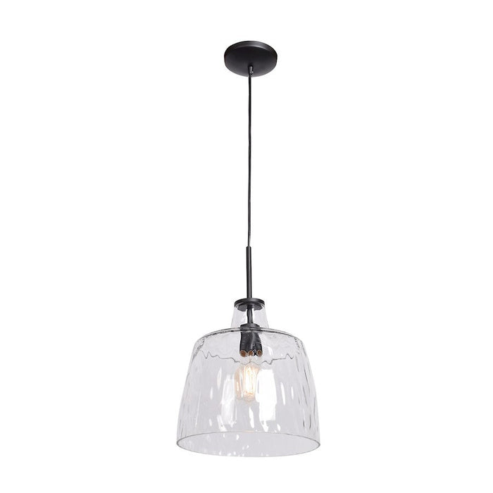 Access Lighting Simplicite 1 Light 11" Pendant, Black