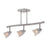 Access Lighting Comet 3 Light Semi-Flush, Brushed Steel