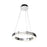 Access Lighting Affluence 23W 1 Light Ring Pendant, Chrome