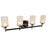 Access Lighting Perch 4 Light Bath/Vanity, Brushed Steel