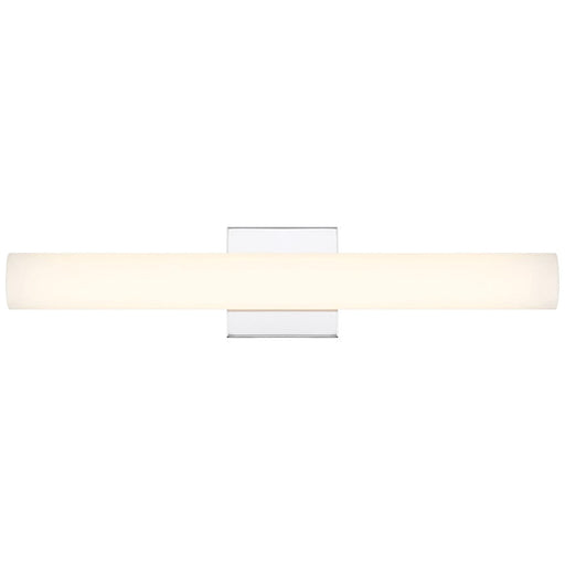 Access Lighting Sense 1 Light LED Sconce, Chrome/White