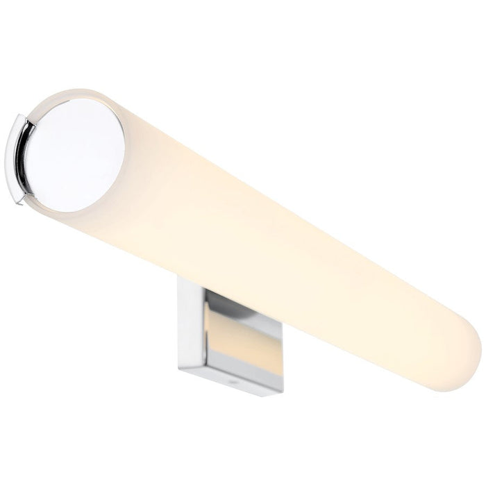 Access Lighting Sense 1 Light LED Sconce, Chrome/White