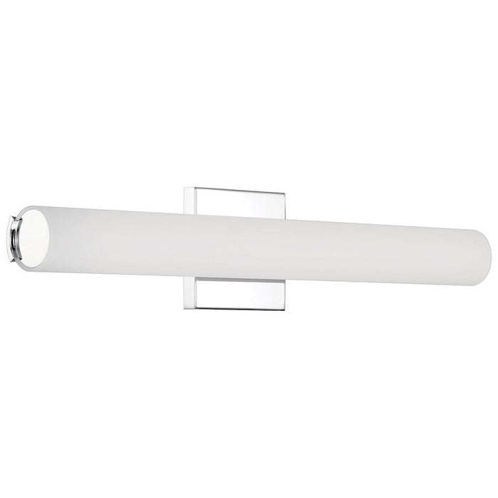 Access Lighting Sense 1 Light LED Sconce, Chrome/White