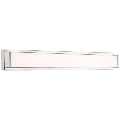 Access Lighting Citi II 1 Light Wall Sconce, Steel/Clear - 62601LEDD-BS-ACR