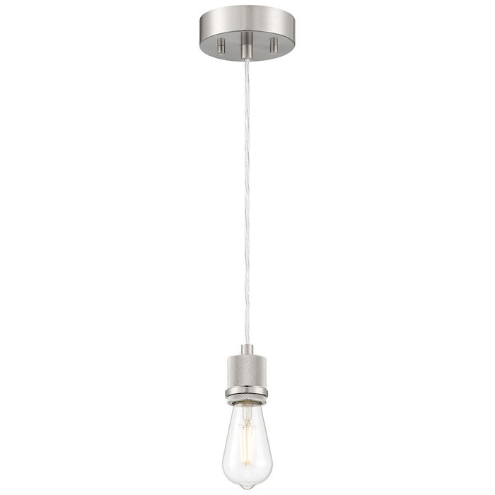 Access Lighting Port Nine Bare 1 Light LED Pendant, Steel - 63139LEDDLP-BS