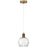 Access Lighting Port Nine 1 Light Burgundy LED Pendant