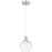 Access Lighting Port Nine 1 Light Burgundy LED Pendant, Steel - 63142LEDD-BS-CLR