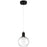 Access Lighting Port Nine 1 Light Burgundy LED Pendant, BK - 63142LEDD-MBL-CLR