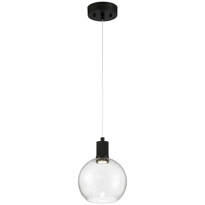 Access Lighting Port Nine Burgundy LED Pendant, BK/Seed - 63142LEDD-MBL-SDG