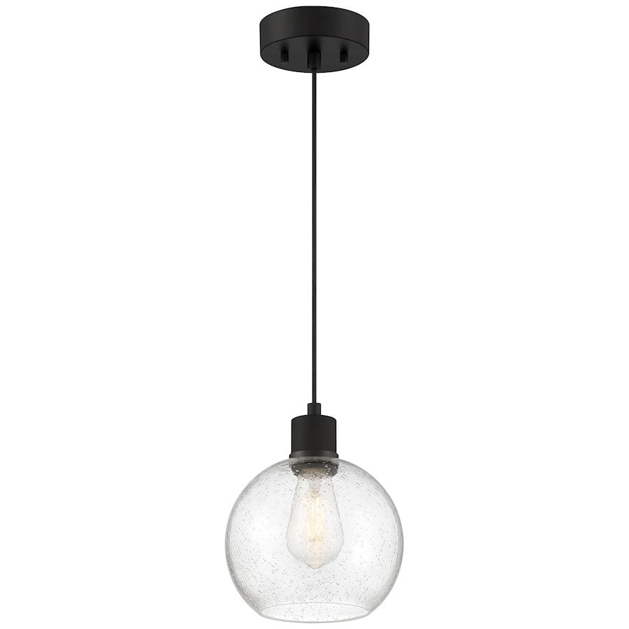 Access Lighting Port Nine Burgundy RLED Pendant, BK/Seed - 63142LEDDLP-MBL-SDG